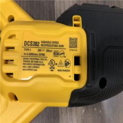 AS-IS DEWALT 20V MAX Cordless Brushless Reciprocating Saw (Tool Only)