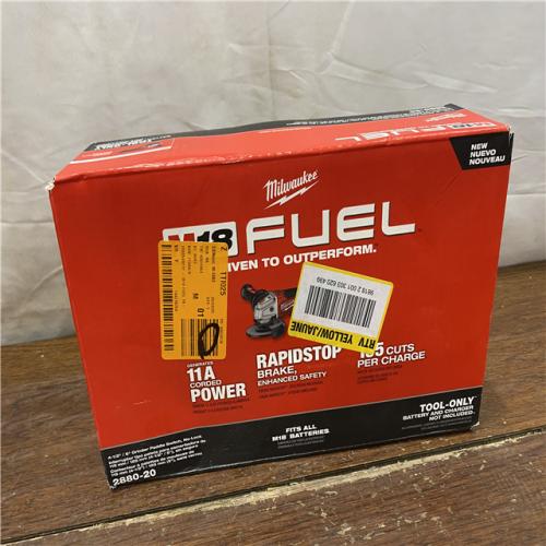 NEW Milwaukee 2880-20 FUEL 18-Volt Lithium-Ion Brushless Cordless 4-1/2 in./5 in. Grinder W/Paddle Switch (Tool-Only)