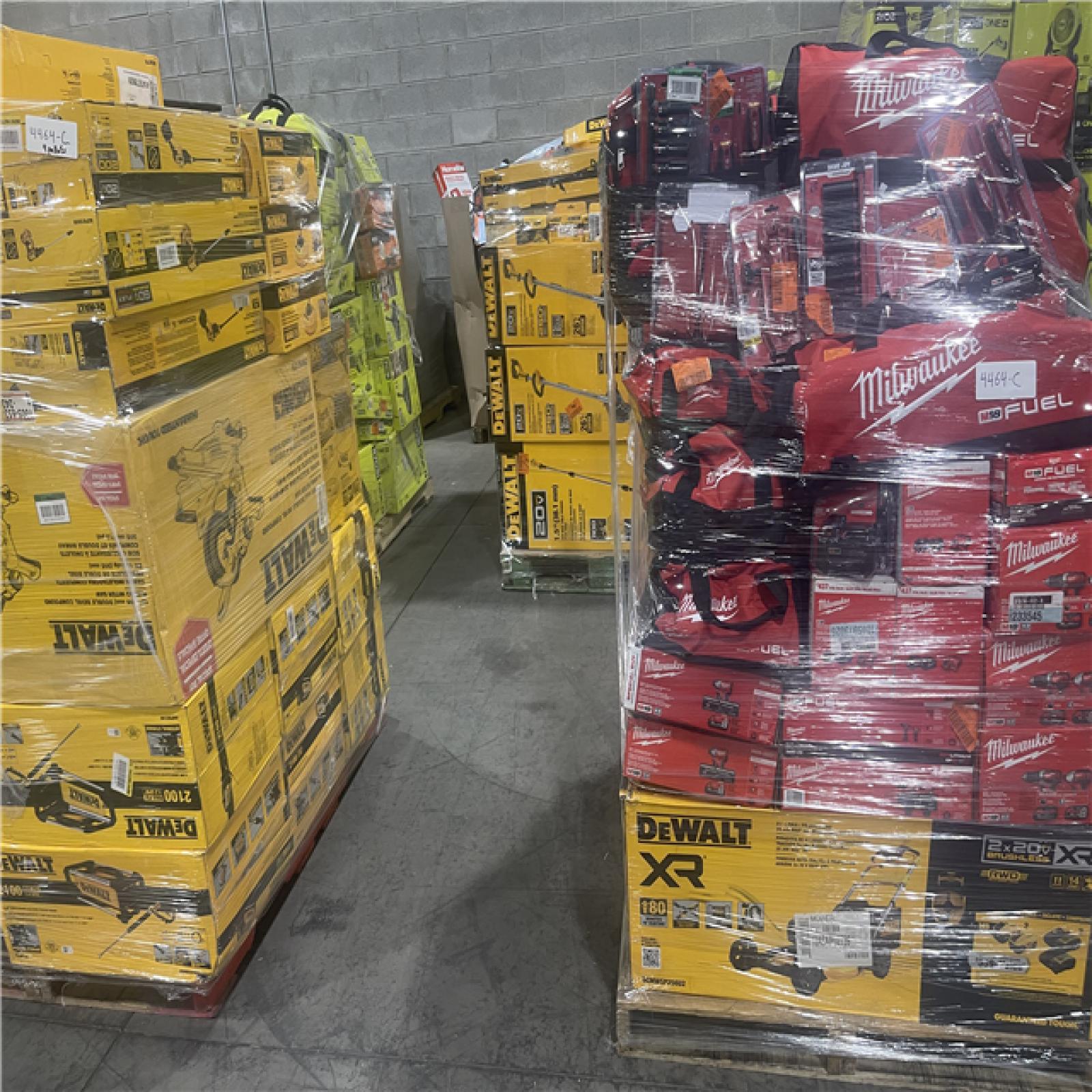 Pittston Location As-Is Power Tools Partial Truckload (9 pallets) 4464-C