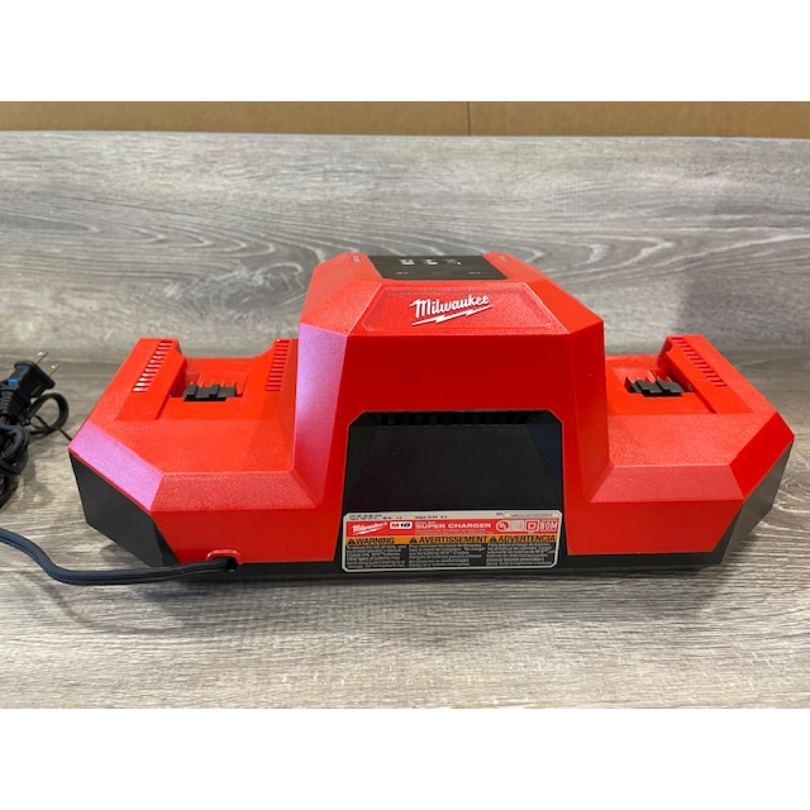 AS-IS Milwaukee 18V Dual Bay Simultaneous Super Charger