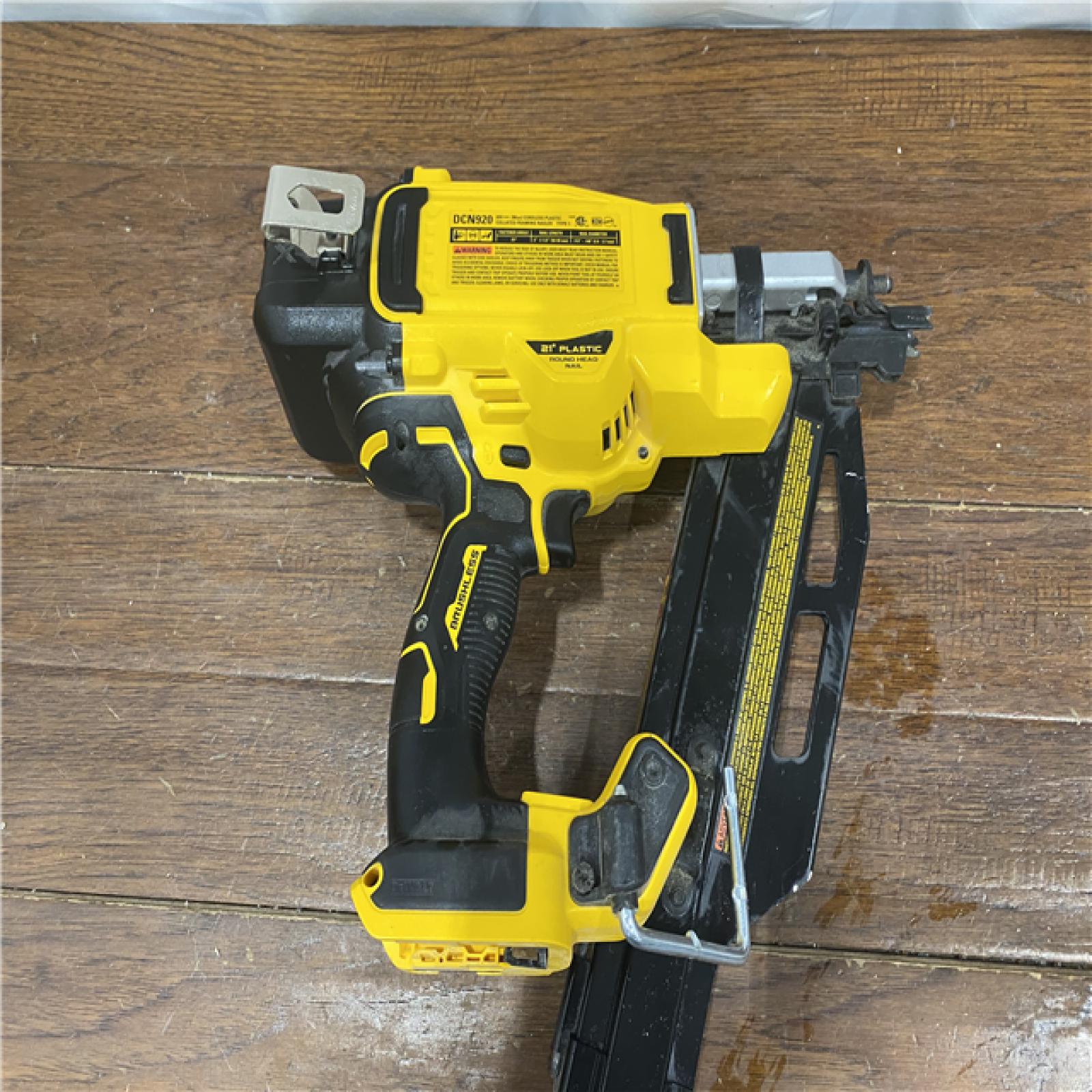 AS-IS DEWALT 20-Volt 21Â° Cordless Framing Nailer (Tool-Only)