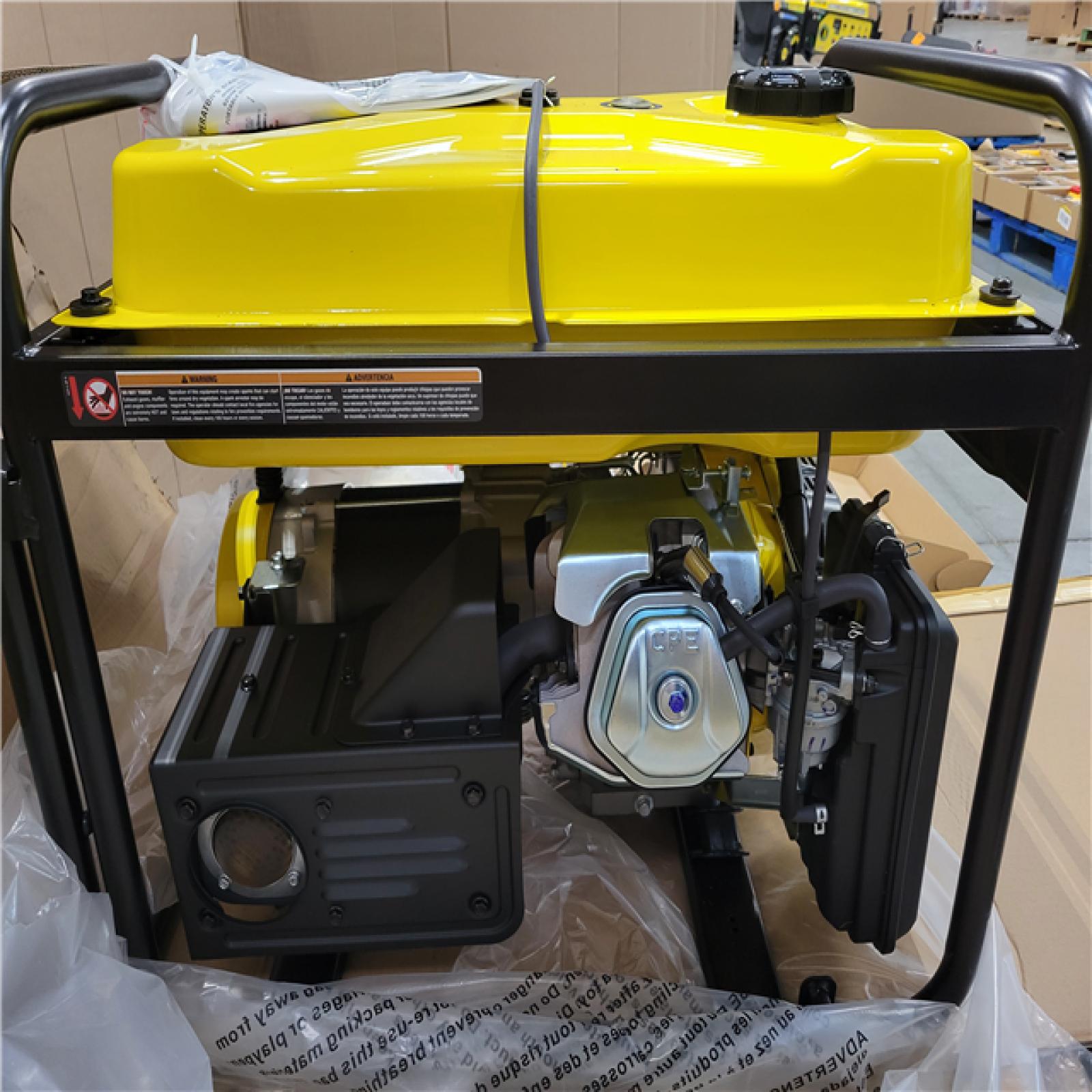CALIFORNIA AS-IS CHAMPION 7850 PORTABLE GENERATOR