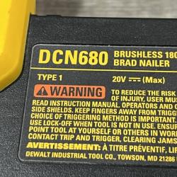 AS-IS DEWALT 20V MAX XR Lithium-Ion Electric Cordless 18-Gauge Brad Nailer (Tool Only)
