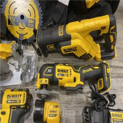 AS-IS DEWALT 20V MAX Cordless 6 Tool Combo Kit
