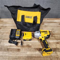 HOUSTON LOCATION - AS - IS DEWALT 20V MAX Lithium-Ion Cordless 1/2 in. Impact Wrench Kit
