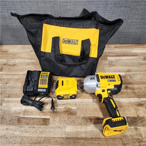 HOUSTON LOCATION - AS - IS DEWALT 20V MAX Lithium-Ion Cordless 1/2 in. Impact Wrench Kit