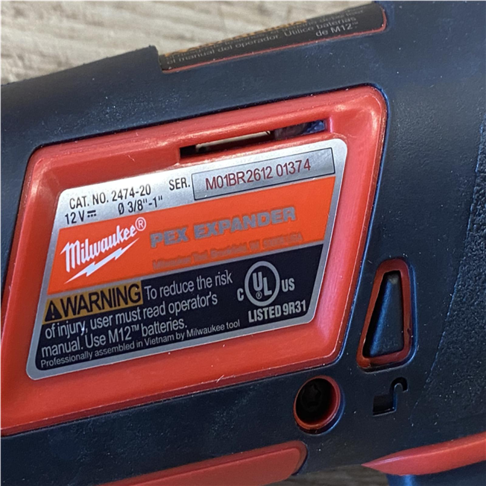 AS-IS Milwaukee Cordless PEX Expansion Tool Kit
