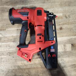 HOUSTON LOCATION - AS-IS (APPEARS LIKE NEW) Milwaukee FUEL 18-Volt Lithium-Ion Brushless Cordless Gen ll 16-Gauge Straight Finish Nailer (Tool Only)