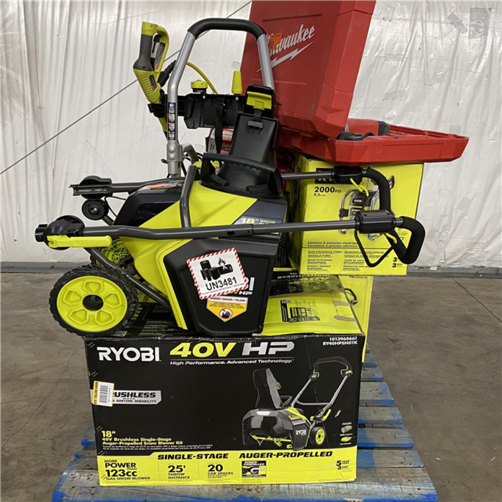 Houston Location AS IS - Tool Pallet