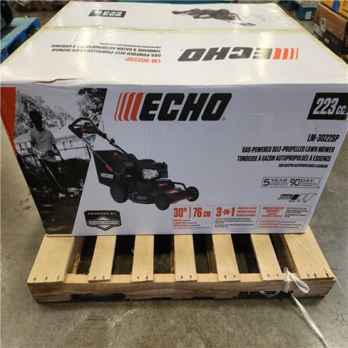 Phoenix NEW ECHO 30 in. 223 CC Briggs and Stratton Gas 3-in-1 Dual Twin Blade RWD Self-Propelled Wide Area Lawn Mower with ReadyStart