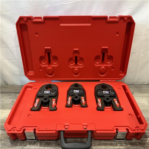 AS-IS Milwaukee M18 1/2 in.-1 in. Black Iron Press Tool Jaw Kit