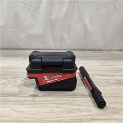 AS-IS Milwaukee M18 18-Volt Lithium-Ion Cordless ROVER Flood Light/ Pen Kit
