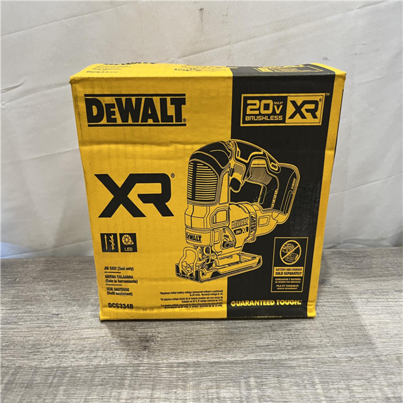 NEW - DEWALT 20V MAX XR Cordless Brushless Jigsaw (Tool Only)