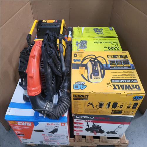 CALIFORNIA AS-IS OUTDOOR POWER EQUIPMENT