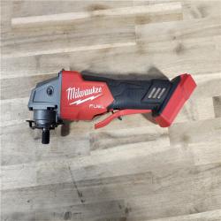 HOUSTON LOCATION - AS-IS Milwaukee 2880-20 M18 FUEL 18-Volt Lithium-Ion Brushless Cordless 4-1/2 in./5 in. Grinder W/Paddle Switch (Tool-Only)