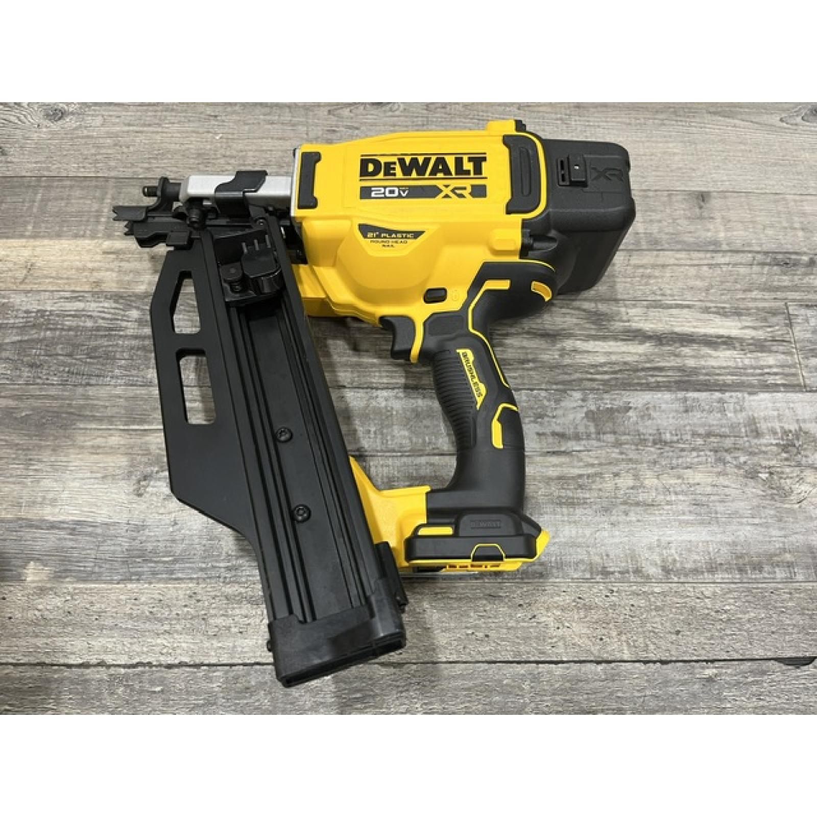 AS-IS DEWALT 20-Volt 21° Cordless Framing Nailer (Tool-Only)