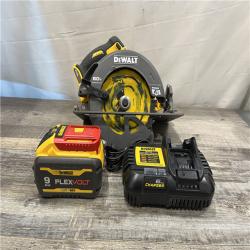 AS-IS DEWALT FLEXVOLT 60V MAX Cordless Brushless 7-1/4 in. Sidewinder Style Circular Saw Kit