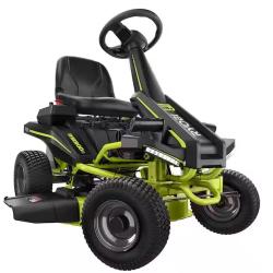 DALLAS LOCATION - RYOBI 48V Brushless 30 in. 50 Ah Battery Electric Rear Engine Riding Mower