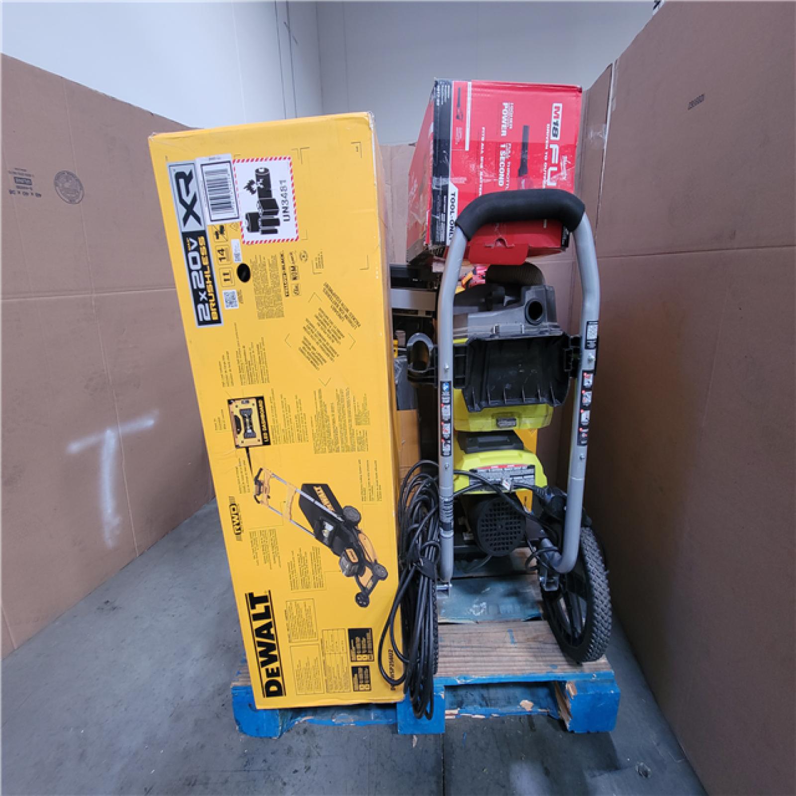 CALIFORNIA AS-IS TOOL PALLET