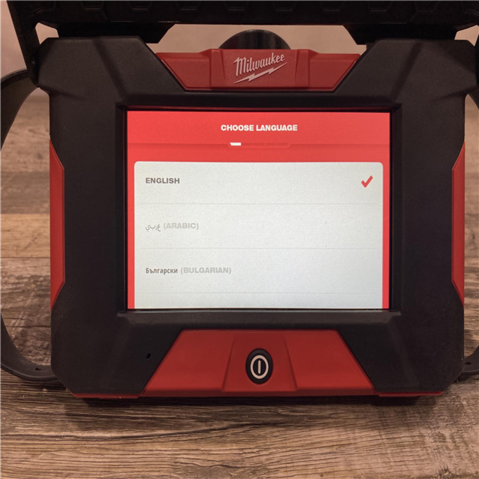 AS-IS Milwaukee 12-Volt Lithium-Ion Wireless Pipeline Inspection System Monitor Kit