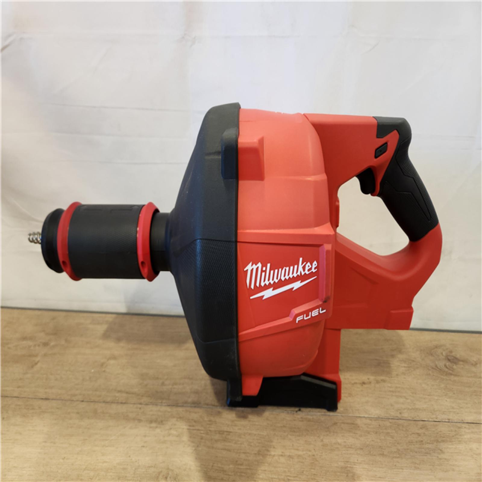 AS-IS- Milwaukee M18 FUEL Drain Snake with CABLE DRIVE Kit