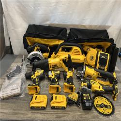 AS-IS DEWALT 20-Volt Max Lithium-Ion (10-Tool) Cordless Combo Kit