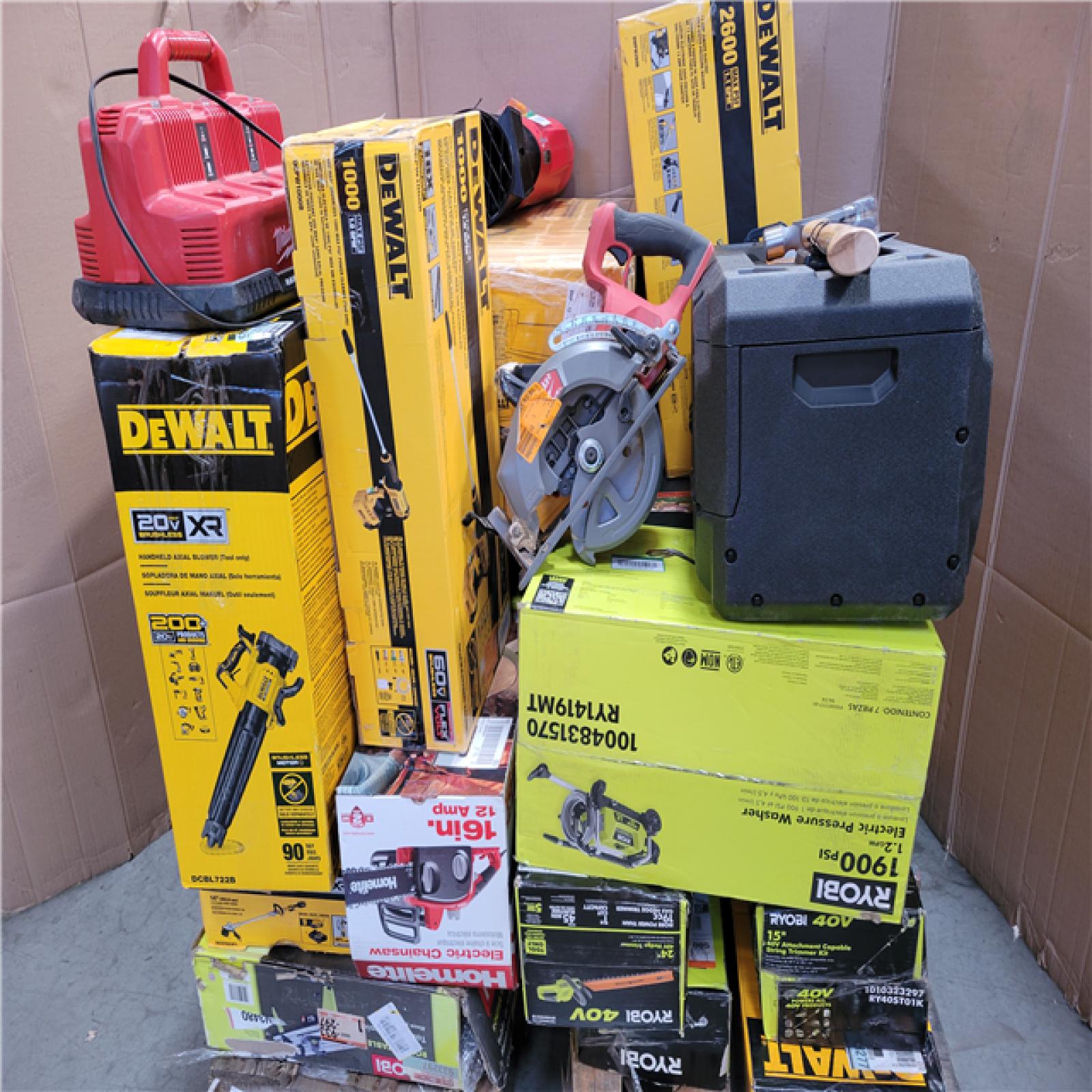 CALIFORNIA AS-IS TOOL PALLET