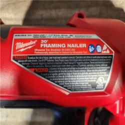 HOUSTON LOCATION - AS-IS Milwaukee FUEL 3-1/2 in. 18-Volt 30-Degree Lithium-Ion Brushless Cordless Framing Nailer (Tool-Only)