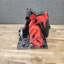 HOUSTON LOCATION - AS - IS Milwaukee FUEL 18V Lithium-Ion Cordless Brushless 6-1/2 in. Plunge Cut Track Saw (Tool-Only)