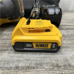 AS-IS DEWALT 20V MAX XR Lithium-Ion Cordless 18-Gauge Narrow Crown Stapler Kit