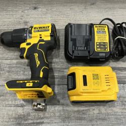 AS-IS DEWALT ATOMIC 20V Lithium-Ion Cordless 1/2 in. Hammer Drill Kit