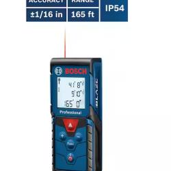 NEW! -  Bosch BLAZE 165 ft. Laser Distance Tape Measuring Tool with Area and Volume - (8 UNITS)
