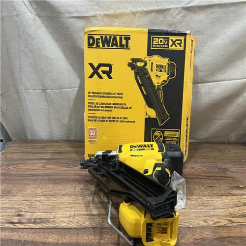 AS-IS DEWALT 20-Volt 21° Cordless Framing Nailer (Tool-Only)