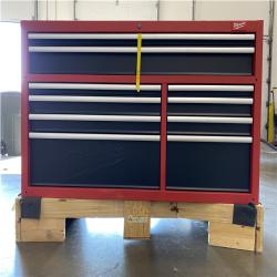 DALLAS LOCATION - MILWAUKEE High Capacity 56 in. W x 22.1 in. D 10-Drawer Rolling Tool Cabinet