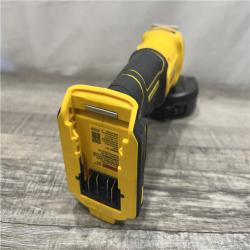 AS-IS DEWALT 20-Volt MAX Cordless Brushless 4-1/2 in. Angle Grinder with Slide Switch (Tool Only)