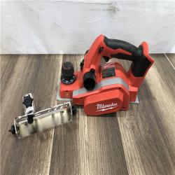 AS-IS Milwaukee M18 18V Lithium-Ion Cordless 3-1/4 in. Planer (Tool-Only)