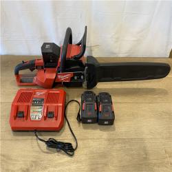 AS-IS Milwaukee FUEL 18V Brushless Cordless 20 in. Dual Battery Chainsaw Kit
