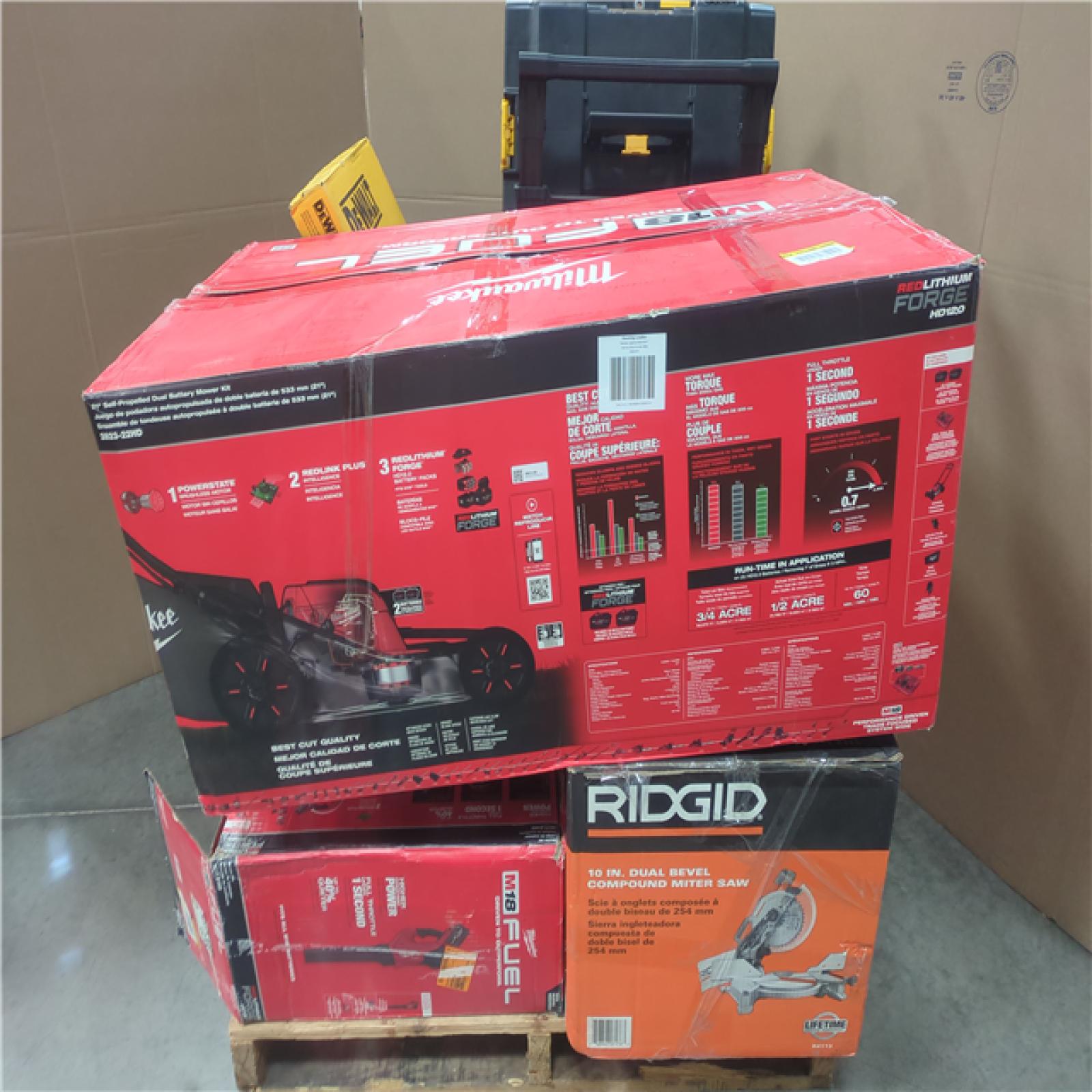 CALIFORNIA AS-IS TOOL PALLET