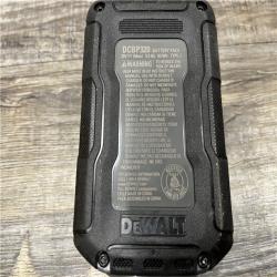AS-IS DEWALT 20V MAX XR POWERSTACK Lithium-Ion Battery Starter Kit with 3.5Ah Battery and Charger