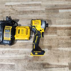 HOUSTON LOCATION - AS - IS DEWALT Atomic 20V Max Lithium-Ion Brushless Cordless Compact 1/4 in. Impact Driver Kit
