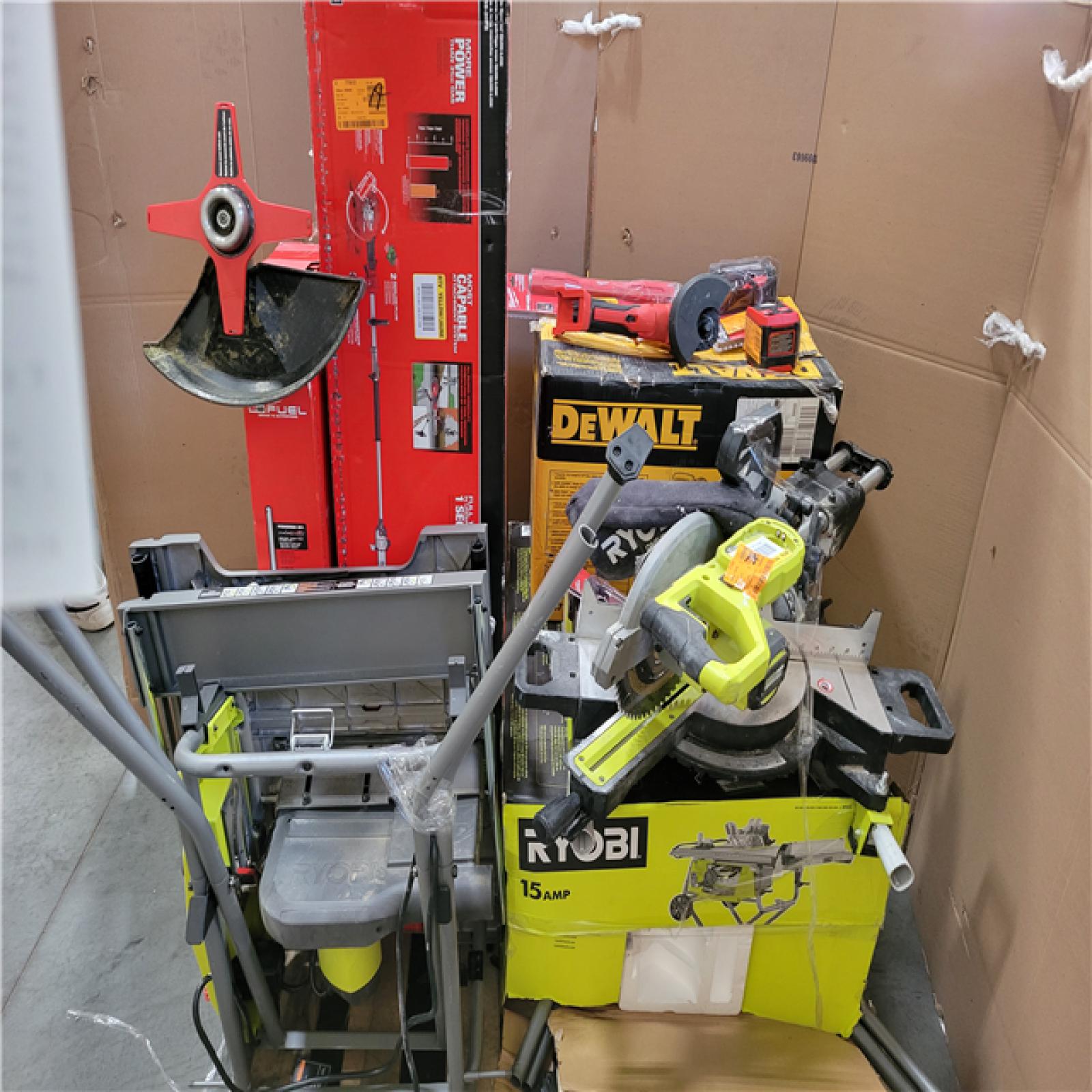 CALIFORNIA AS-IS TOOL PALLET