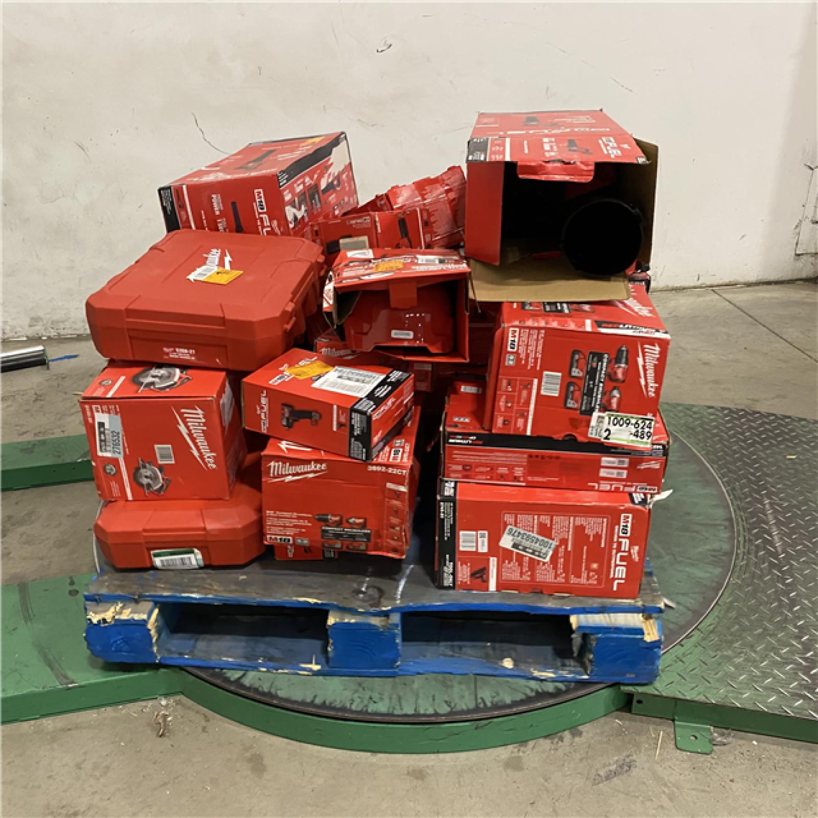 Dallas Location - As-Is MILWAUKEE Tool Pallet