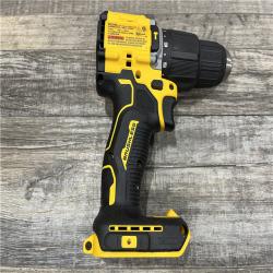 AS-IS DEWALT ATOMIC 20V Lithium-Ion Cordless 1/2 in. Hammer Drill Kit