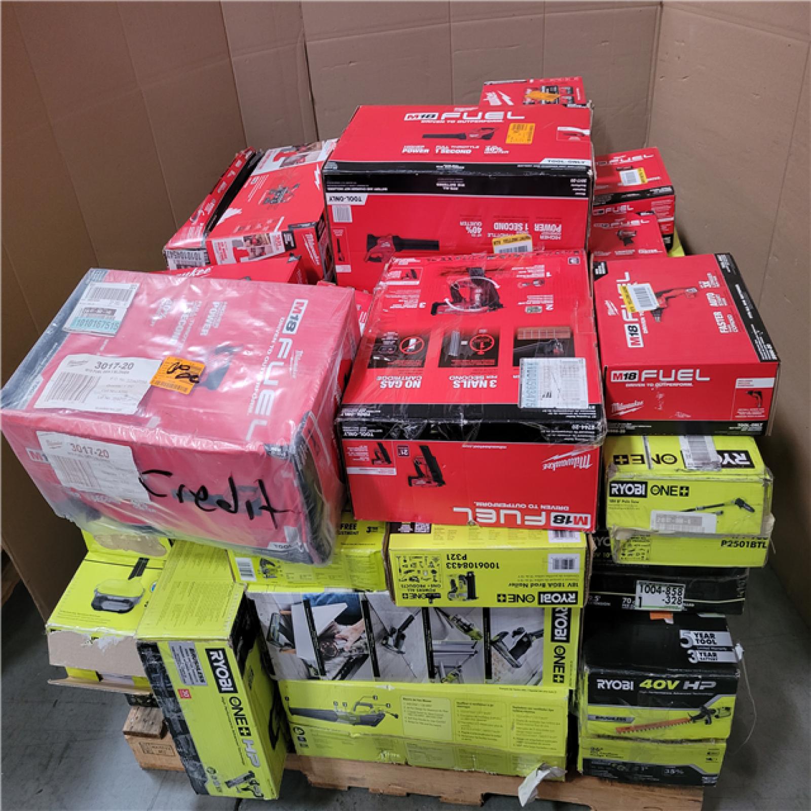 CALIFORNIA AS-IS TOOL PALLET