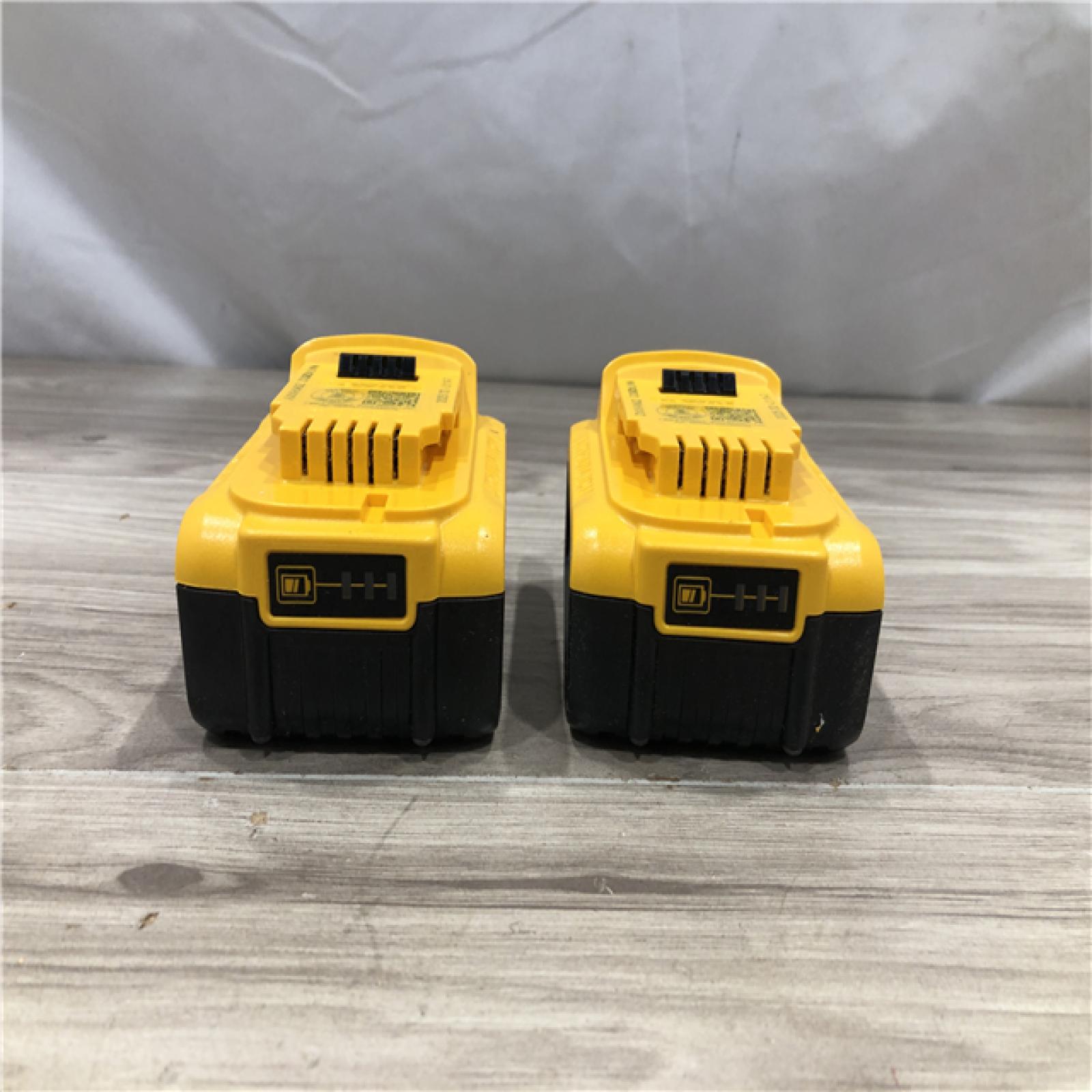 AS-IS DEWALT 20V MAX XR 4 Ah Li-Ion Battery (2 Pc) DCB204-2