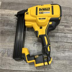 AS-IS DEWALT 20V MAX XR Lithium-Ion Cordless 18-Gauge Narrow Crown Stapler Kit