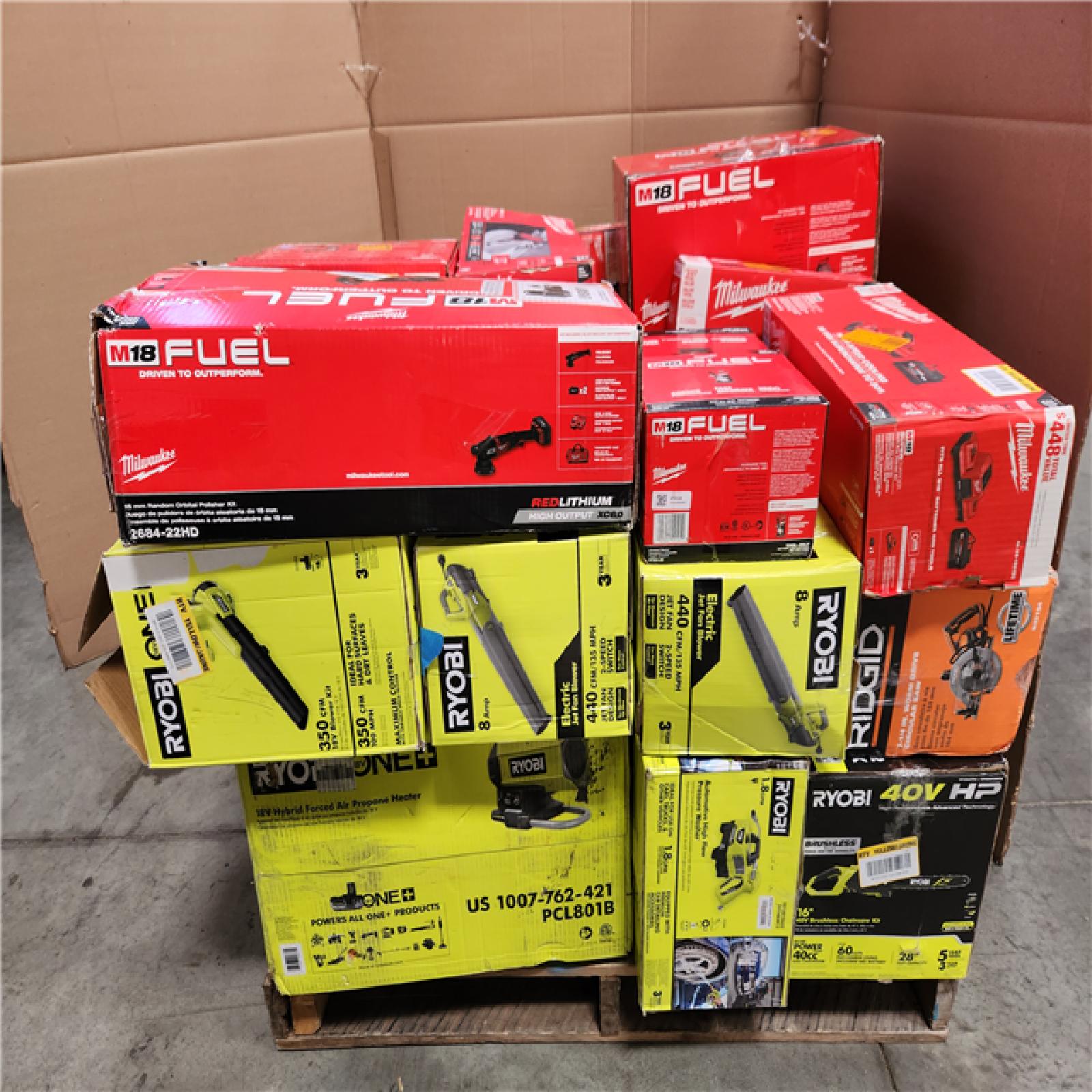 CALIFORNIA AS-IS TOOL PALLET