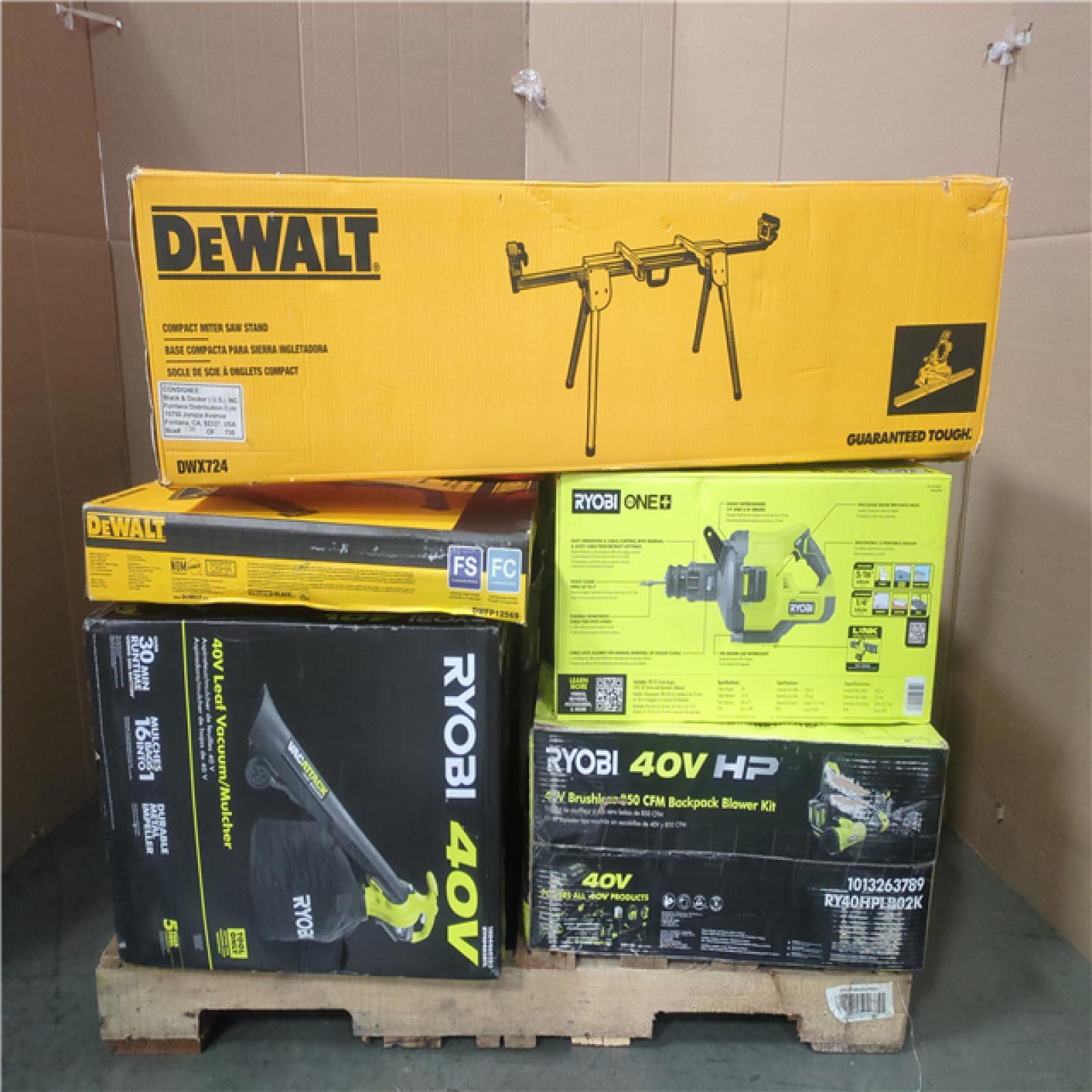 CALIFORNIA AS-IS TOOL PALLET