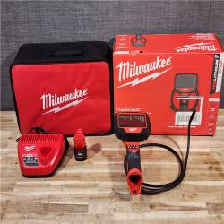 HOUSTON LOCATION - AS-IS Milwaukee 12V Lithium-Ion Cordless M-SPECTOR 360-Degree 4 ft. Inspection Camera Kit