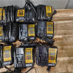 HOUSTON LOCATION - AS - IS DEWALT BATTERY CHARGER PACK QTY - 13